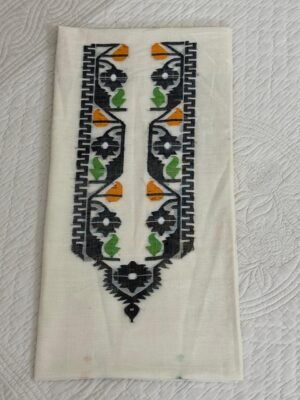 Handwoven Jamdani Mul Cotton Kurta Fabric