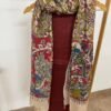 Chanderi Silk Suit Set with Dupatta and Bottom Fabric