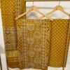 Ajrakh Modal Silk Suit Set – 3 Piece