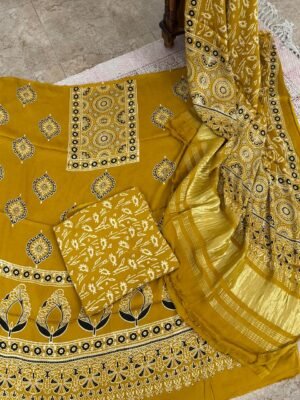 WhatsApp Image 2025-09-08 at 21.38.34_1355bdea Ajrakh Modal Silk Suit Set – 3 Piece
