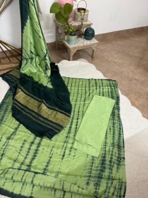 Modal Silk Shibori Tie & Dye Suit Set