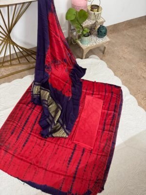 Modal Silk Shibori Tie & Dye Suit Set