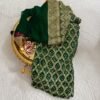 Handloom Pure Georgette Neemzari Dupatta