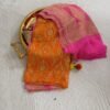 Handloom Pure Georgette Neemzari Dupatta