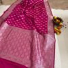Banarasi Pure Mashru Silk Saree With Blouse