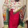 Mashru Silk Suit Set with Pichwai Modal Silk Dupatta