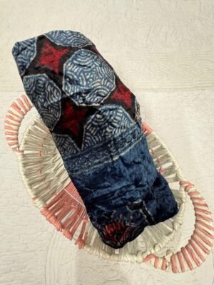 WhatsApp Image 2025-11-23 at 18.55.17 (1) Ajrakh Handblock Print Velvet Top Fabric