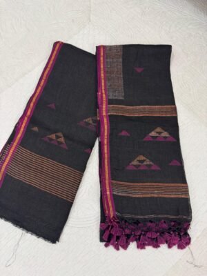 Linen Jamdani Suit – 2 Piece Set