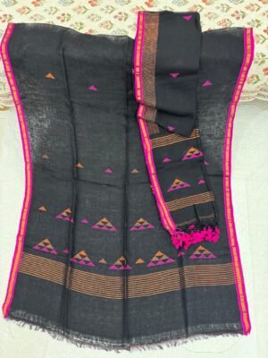 Linen Jamdani Suit – 2 Piece Set