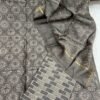 Chanderi Silk Handblock Print Suit Set – 3 Piece