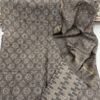 Chanderi Silk Handblock Print Suit Set – 3 Piece