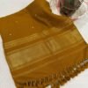 Bhujodi Zari Mirror Work Woollen Shawl