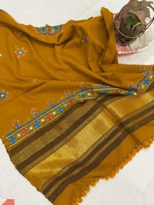 WhatsApp Image 2025-11-26 at 08.33.20 (1) Bhujodi Aahir Embroidered Woollen Shawl