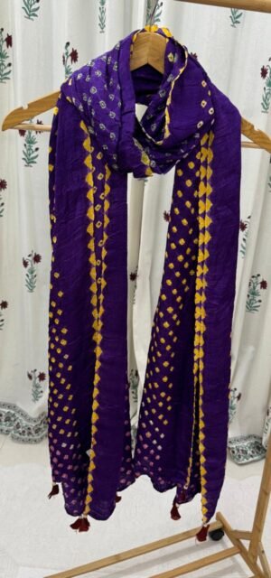 Modal Silk Bandhani Dupatta