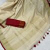 Linen Saree with Blouse