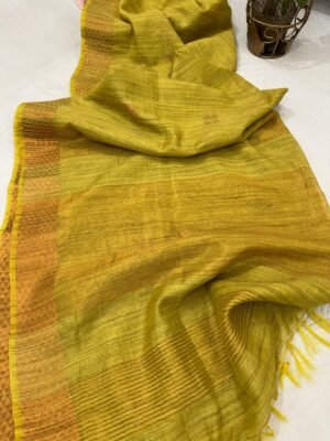 Handloom Silk Saree with Blouse