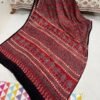Ajrakh Handblock Print Modal Silk Saree with Blouse
