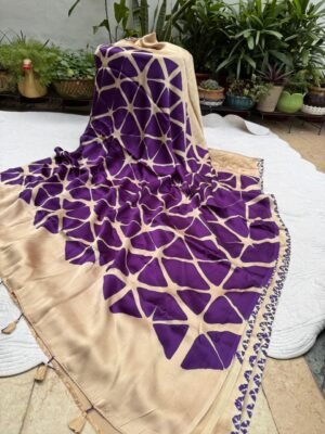 WhatsApp Image 2026-01-01 at 12.38.12 Modal Silk Clamp Tie & Dye Saree with Blouse