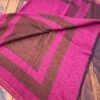 Reversible Zari Woolen Stole – Pink