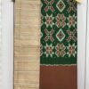 Handloom Kurta Set – Raw Silk Top & Ikkat Dupatta (2-Piece)