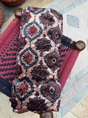 WhatsApp Image 2026-01-18 at 22.05.36 (4) Ajrakh Handblock Print Velvet Top Fabric