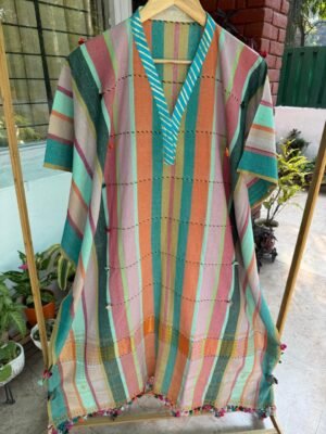 Kala Cotton Bhujodi Kaftan